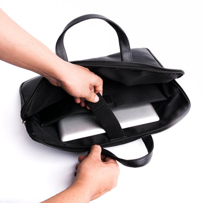 Ultra Slim Laptop Bag-Black