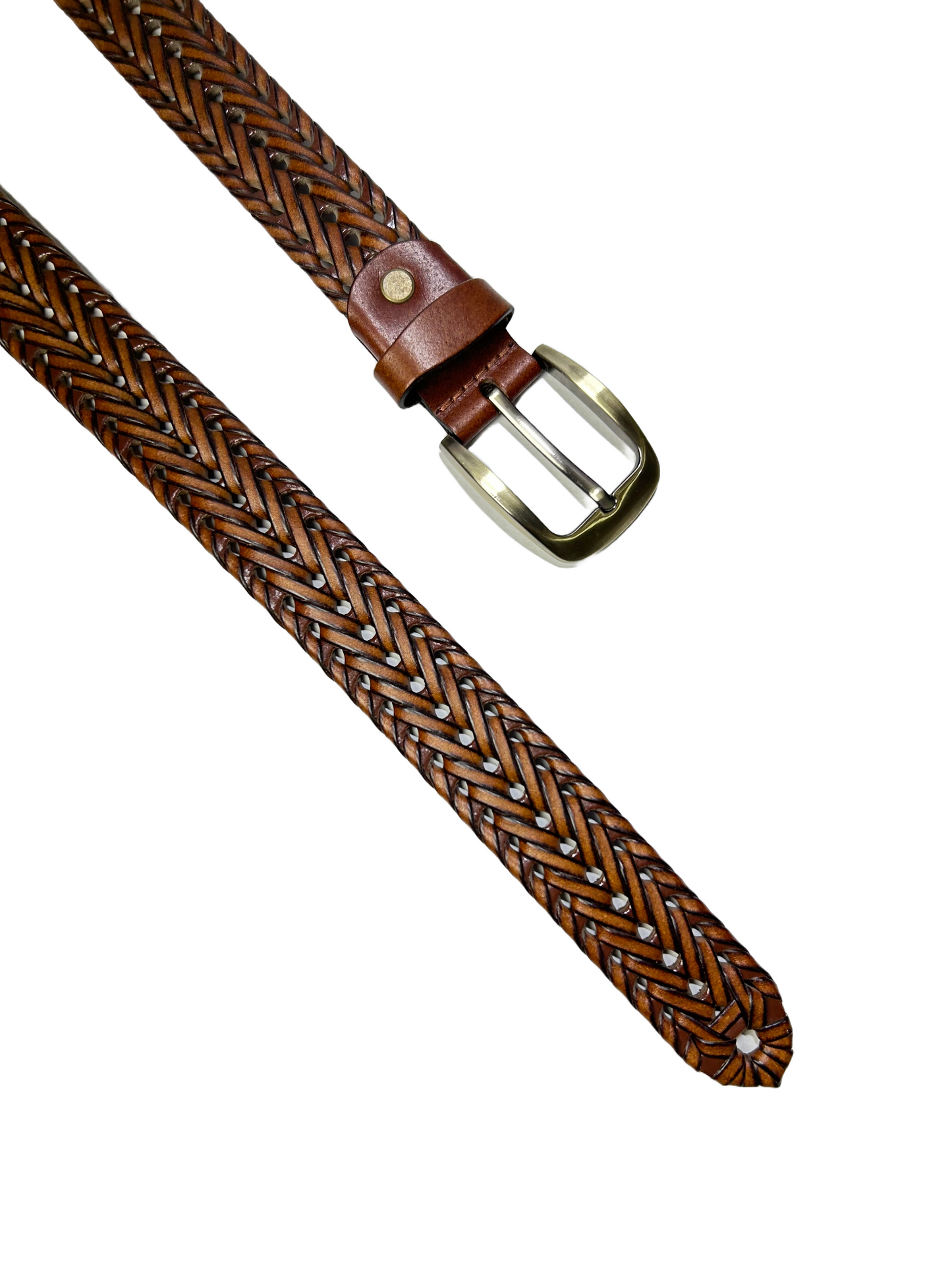 Braided Leather Belt