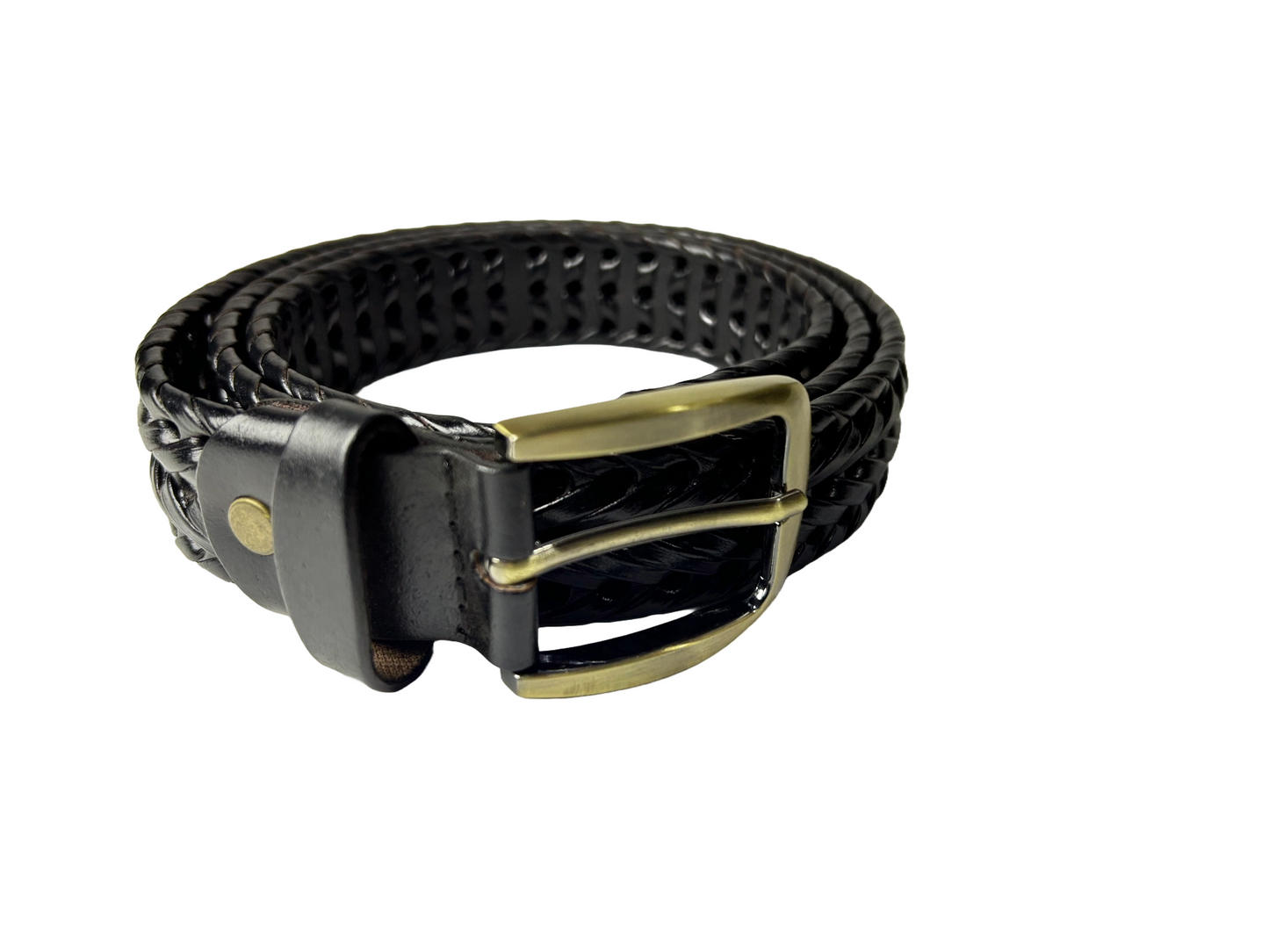 Braided Leather Belt