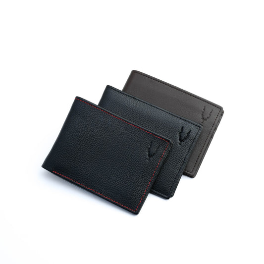 Milled Leather Wallet