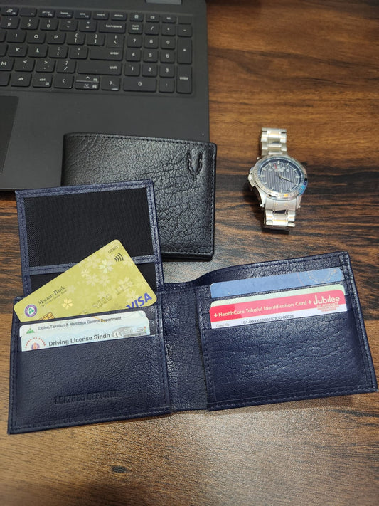 Soft Leather Bi-Fold Wallet