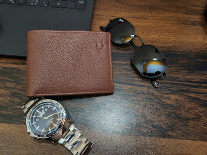 Soft Leather Bi-Fold Wallet